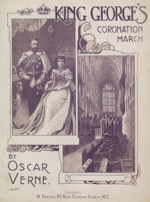 Marcha de la Coronación del Rey Jorge por Oscar Verne de English School
