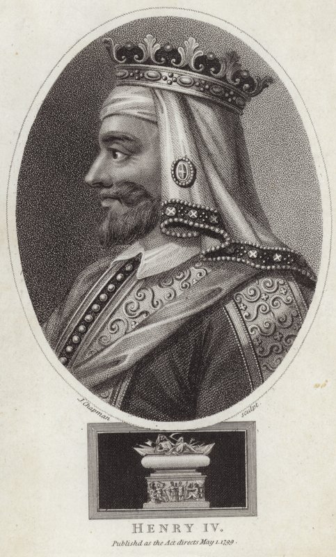 Rey Enrique IV de Inglaterra de English School