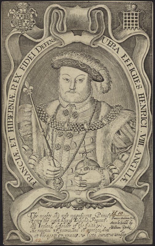 Rey Enrique VIII de Inglaterra de English School