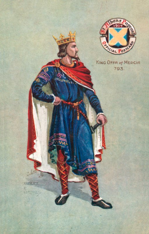 Rey Offa de Mercia 793, St Alban