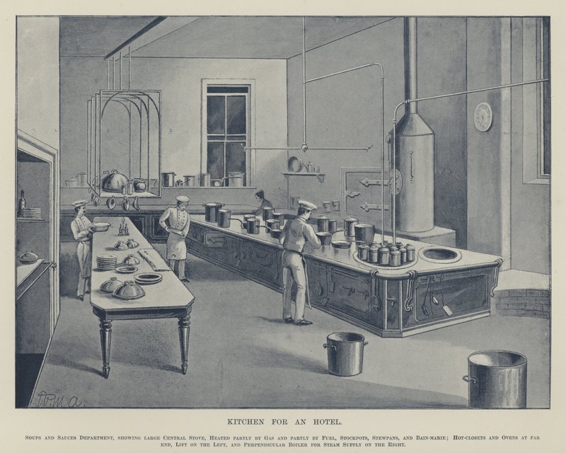 Cocina para un hotel de English School
