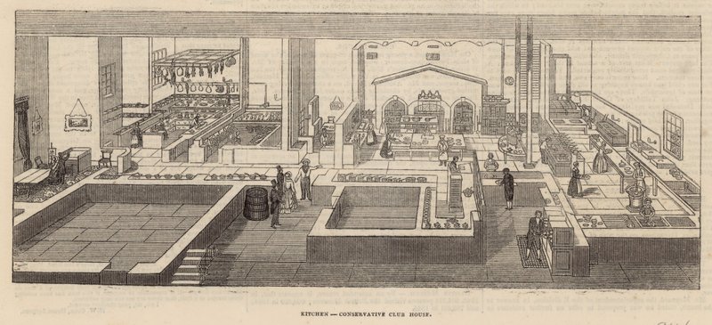 Cocina del Conservative Club House de English School
