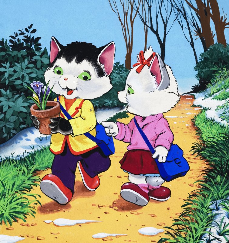 Gatitos de English School