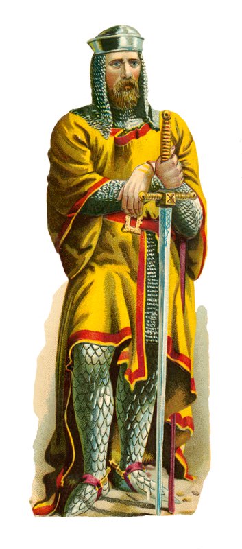 Caballero del tiempo del rey Esteban de English School