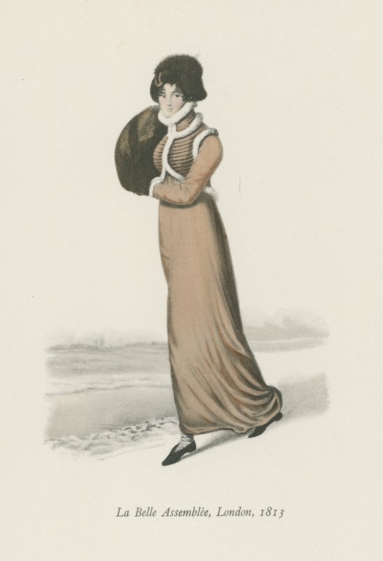 La Belle Assemblee, Londres, 1813 de English School