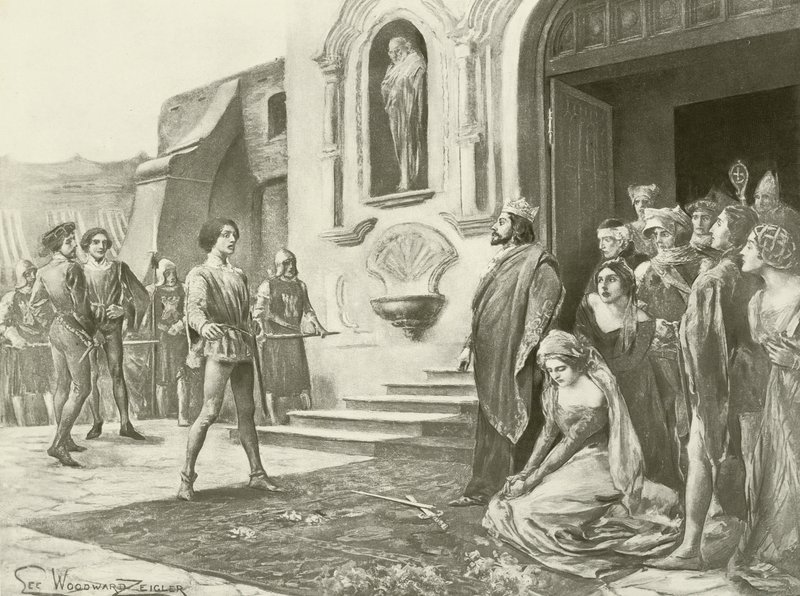 La Favorita, Acto III escena xii (grabado) de English School