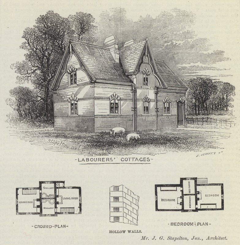 Cabañas de trabajadores de English School