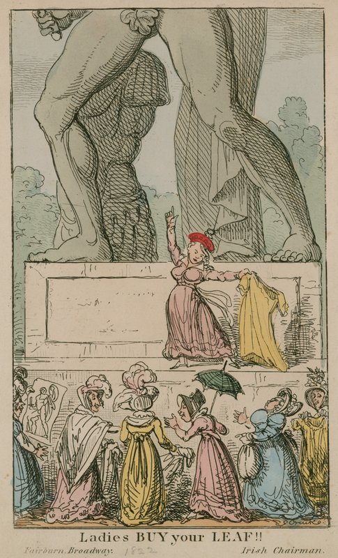 ¡Señoras, compren su hoja!; Estatua de Aquiles en Hyde Park de English School