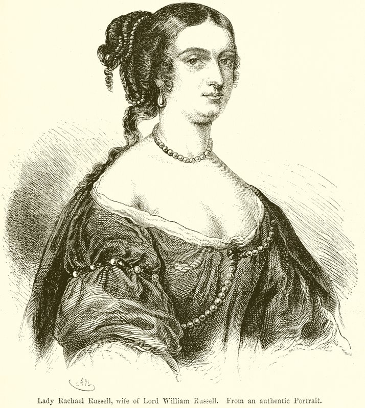 Lady Rachael Russell, esposa de Lord William Russell de English School