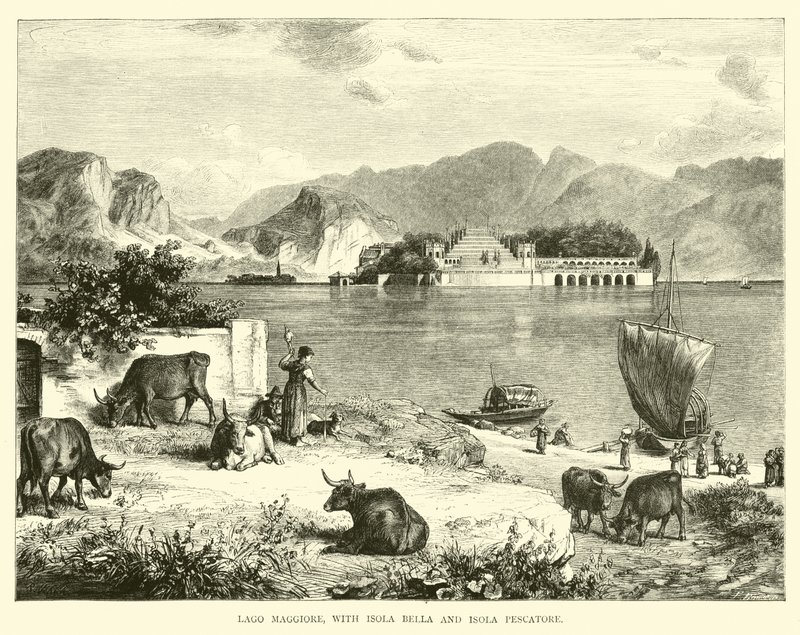 Lago Maggiore, con Isola Bella e Isola Pescatore de English School