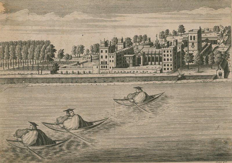 Palacio de Lambeth, Londres de English School