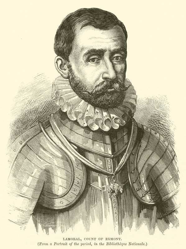 Lamoral, Conde de Egmont (grabado) de English School
