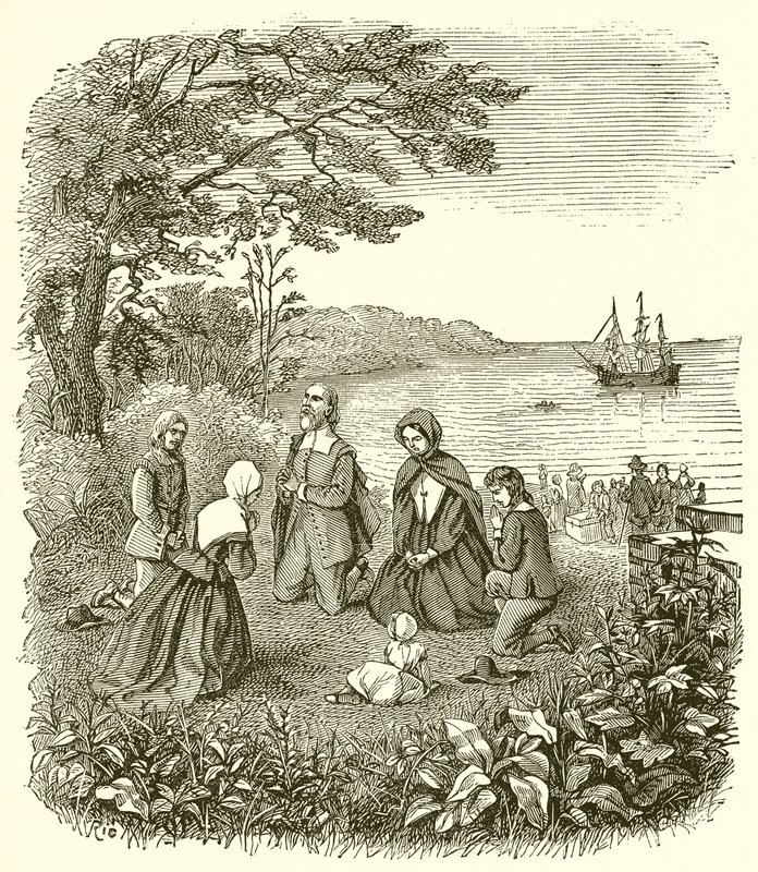Desembarco de los Padres Peregrinos de English School