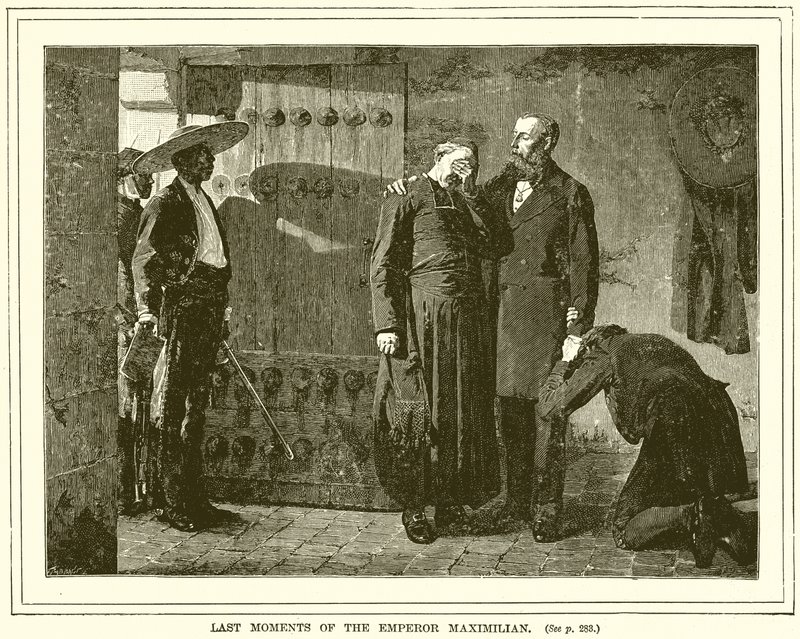 Últimos momentos del Emperador Maximiliano de English School