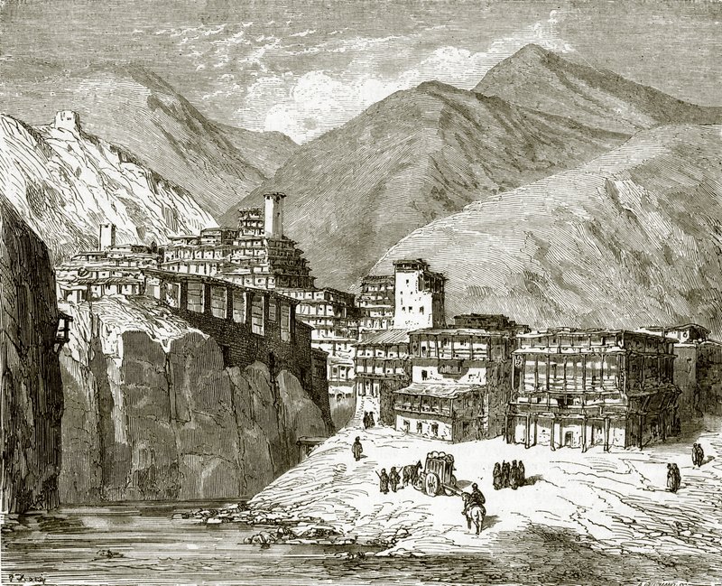 Pueblo lesghiano de Begitta de English School