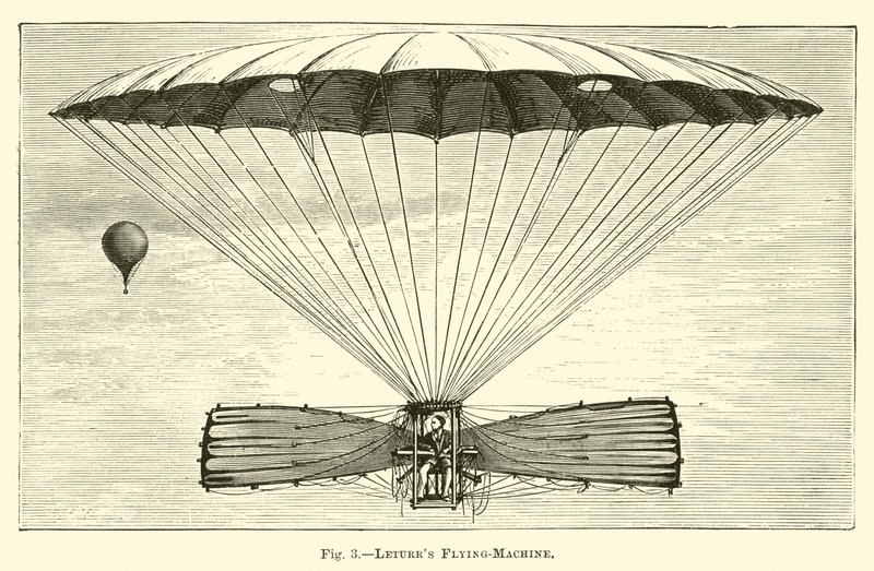 Máquina voladora de Letur de English School