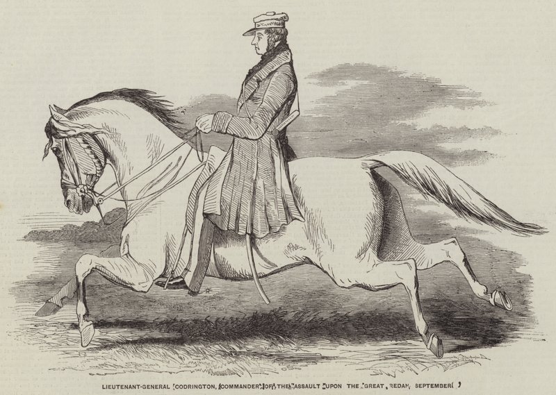 Teniente General Codrington, comandante del asalto al Gran Redan, 9 de septiembre de English School