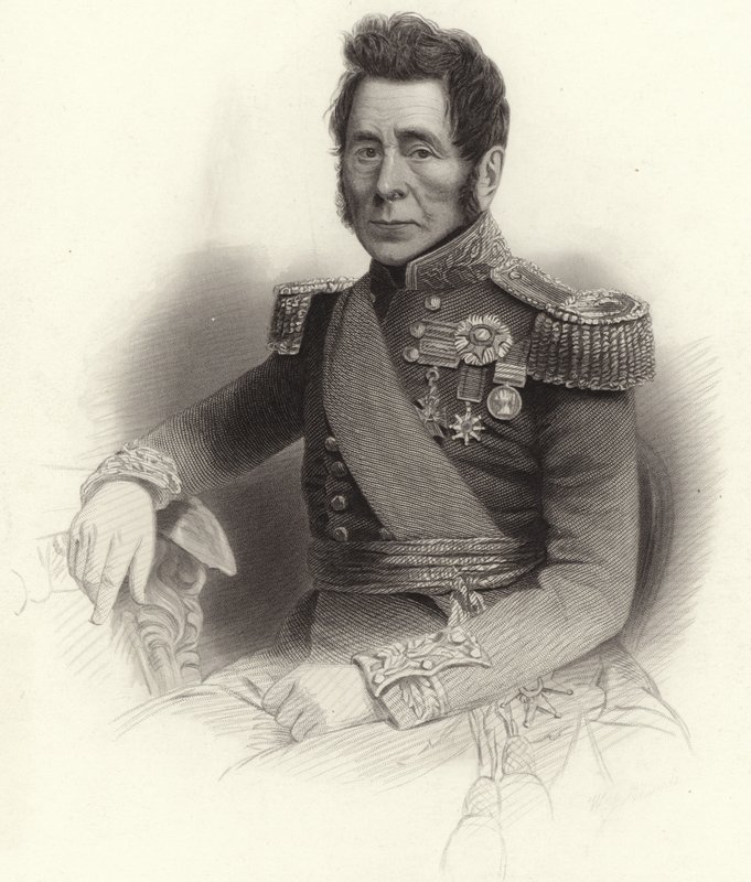 Teniente General Sir John Fox Burgoyne de English School