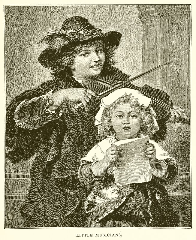 Pequeños músicos de English School