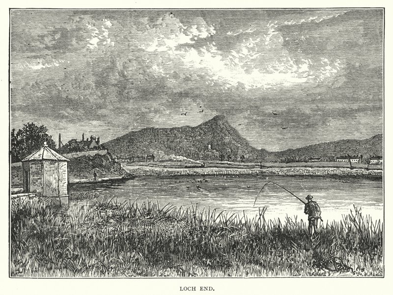 Loch End (grabado) de English School
