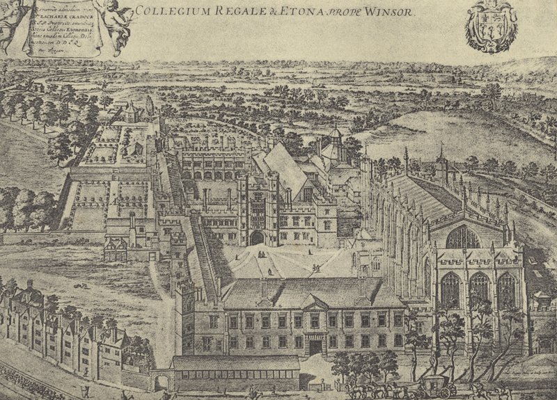 Impresión de Loggan, c. 1685 (grabado) de English School
