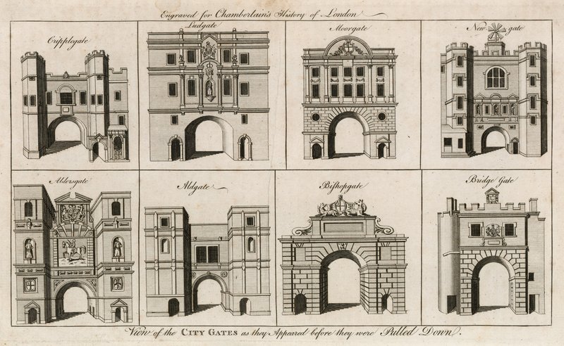 Puertas de Londres de English School