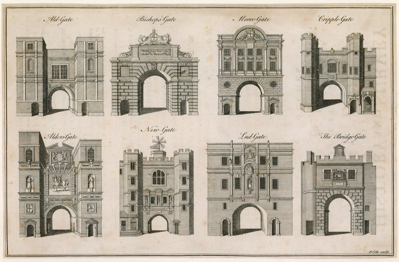 Puertas de Londres de English School