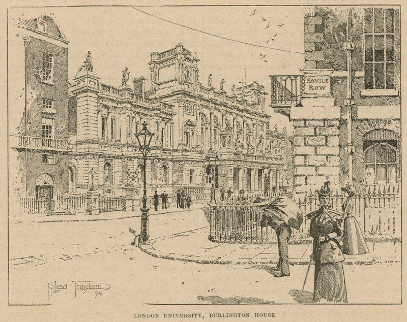 Universidad de Londres, Burlington House de English School