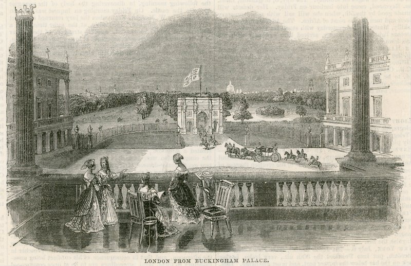 Londres, desde el Palacio de Buckingham de English School
