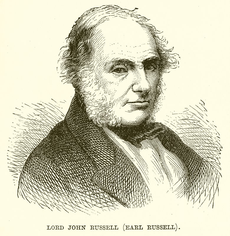 Lord John Russell (Conde Russell) de English School