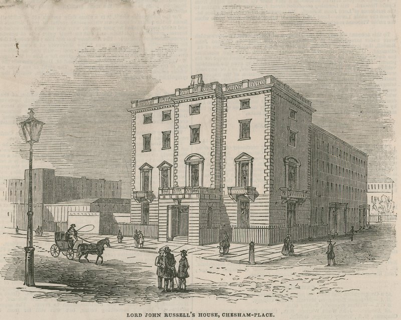 Casa de Lord John Russell, Chesham Place, Belgrave Square de English School
