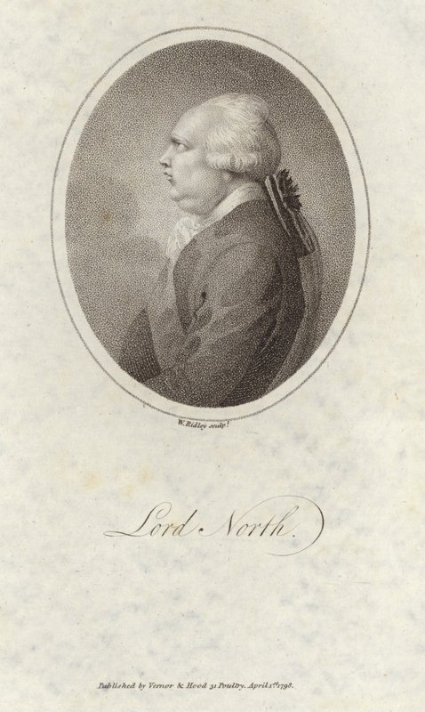 Lord North, político inglés de English School