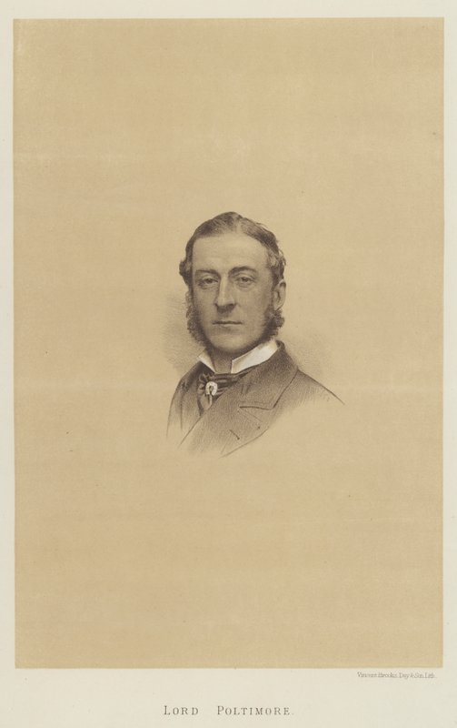 Lord Poltimore (litografía) de English School