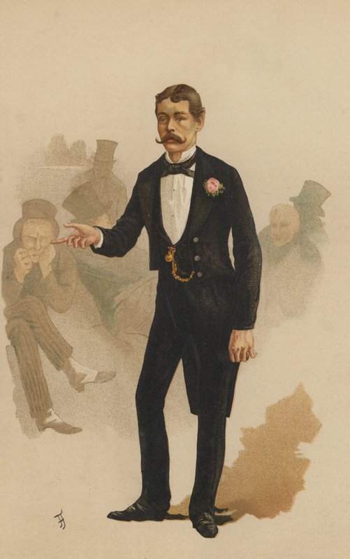 Lord Randolph Churchill, MP, Miembro por Woodstock de English School