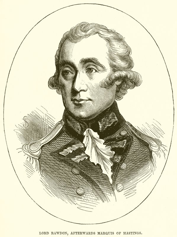 Lord Rawdon, después Marqués de Hastings de English School