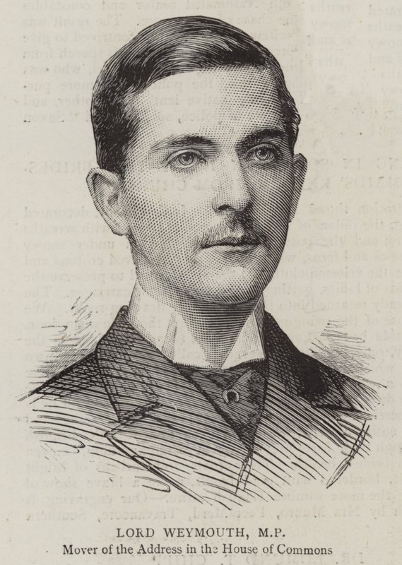 Lord Weymouth, MP (grabado) de English School