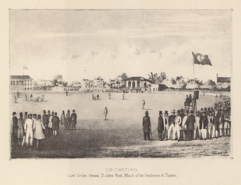 Lords Cricket Ground, S Johns Wood, Partido de los Caballeros y Jugadores de English School