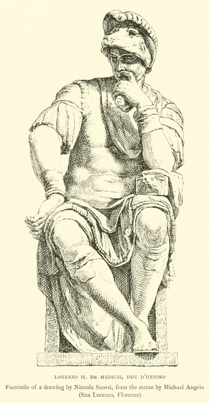 Lorenzo II, De Medicis, Duque de Urbino de English School