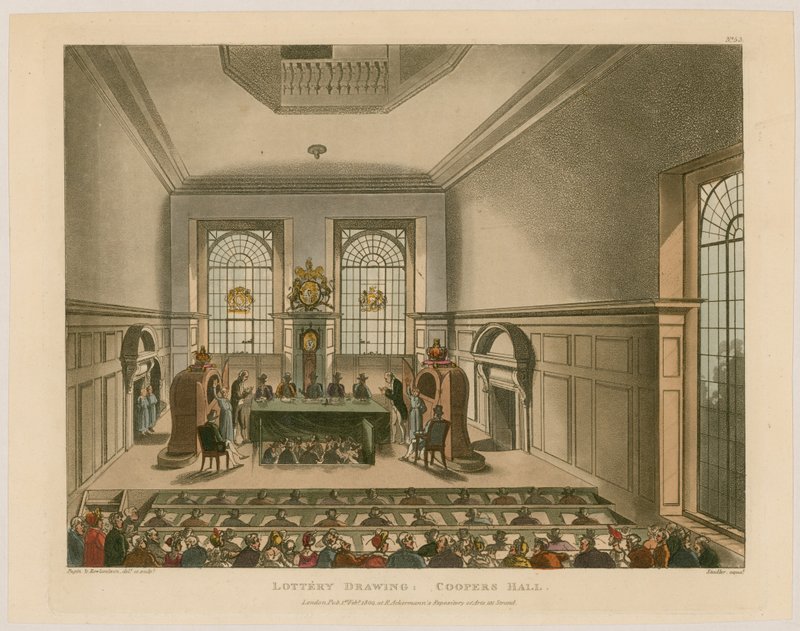 Sorteo de lotería: Coopers Hall de English School