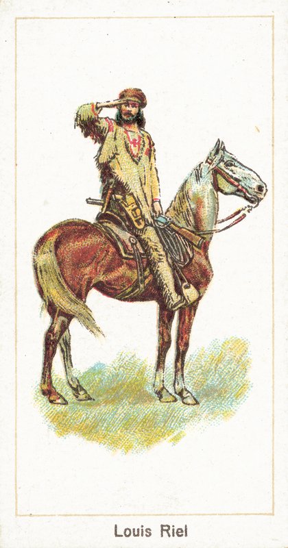 Louis Riel (cromolito) de English School