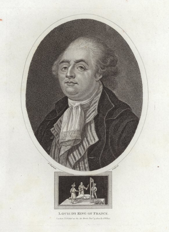 Luis XVI, Rey de Francia de English School