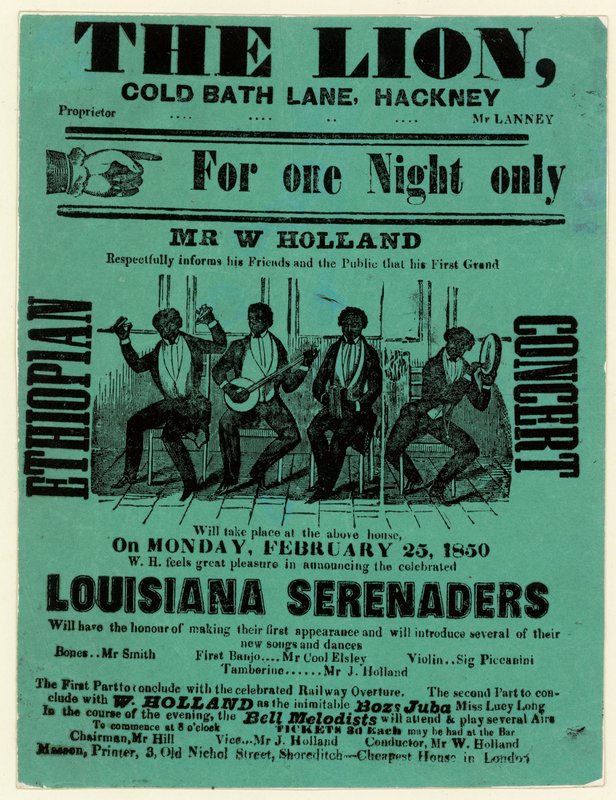Serenadores de Luisiana en el León, Hackney de English School