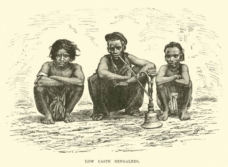 Bengalíes de casta baja de English School