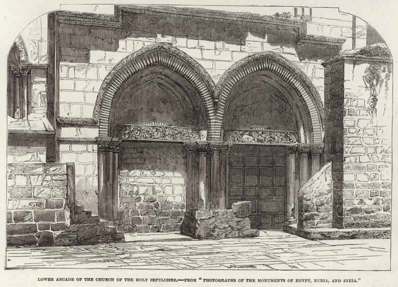 Arcada Inferior de la Iglesia del Santo Sepulcro de English School