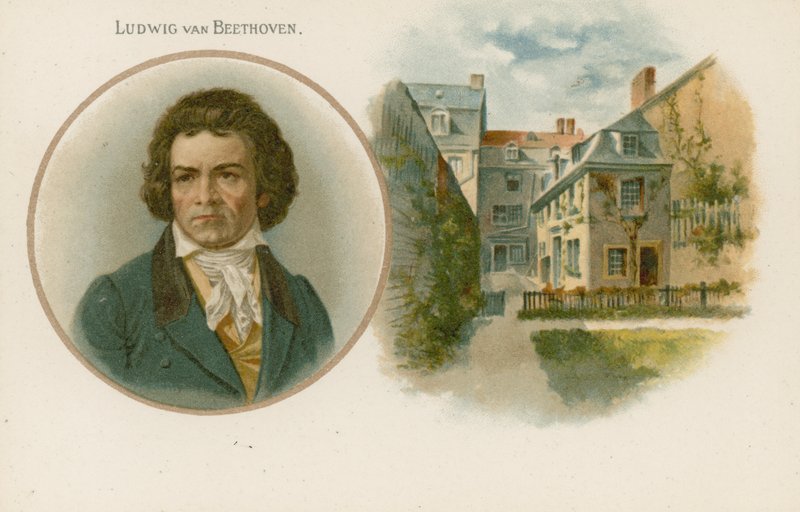 Ludwig van Beethoven, compositor y pianista alemán de English School