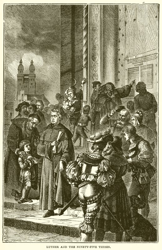 Lutero y las noventa y cinco tesis de English School