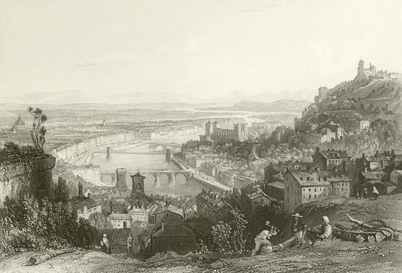 Lyon, desde La Croix Rousse de English School