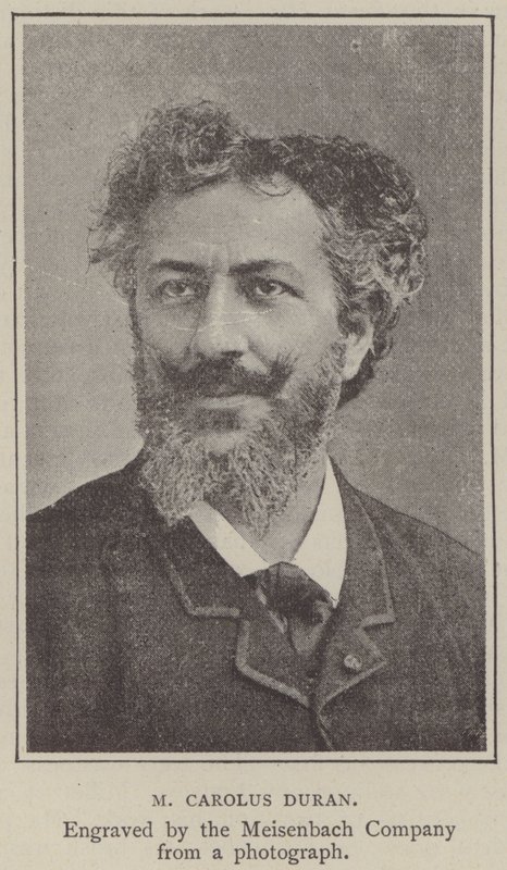 M Carolus Duran (grabado) de English School