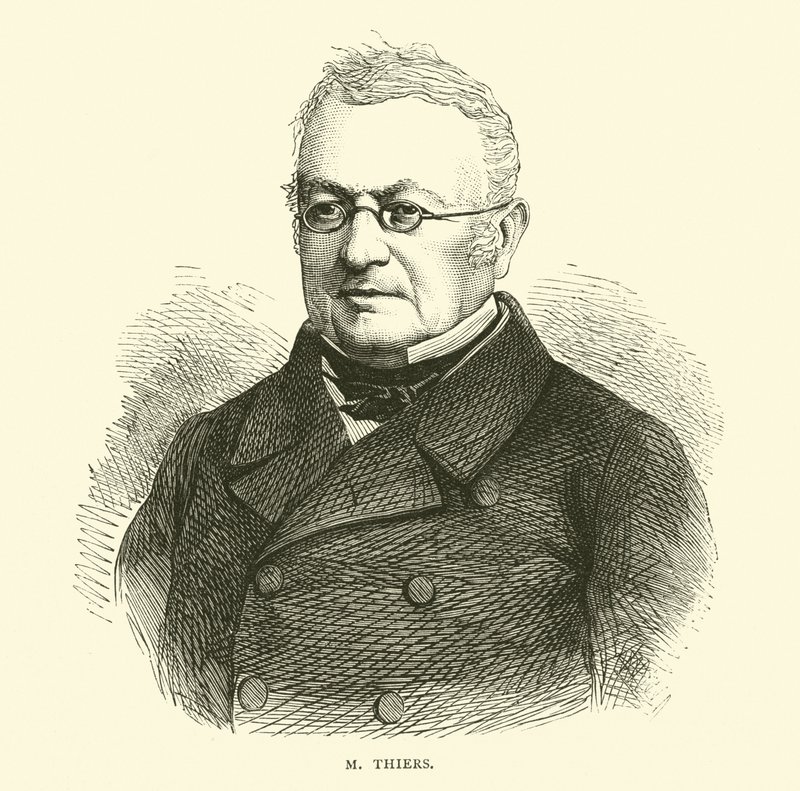 M Thiers, septiembre 1870 de English School