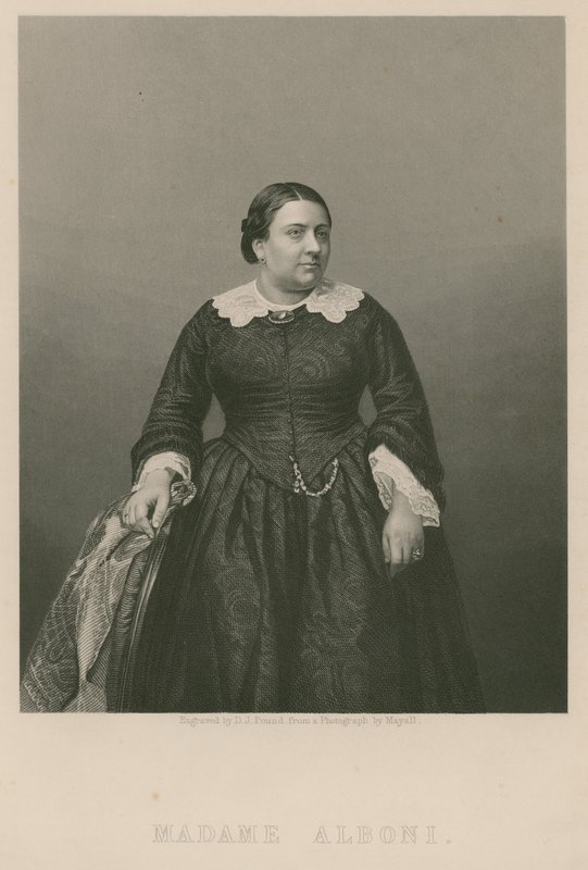 Madame Albani, soprano; fotografía de English School